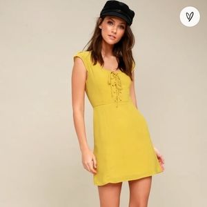 Lulus Linen Dress